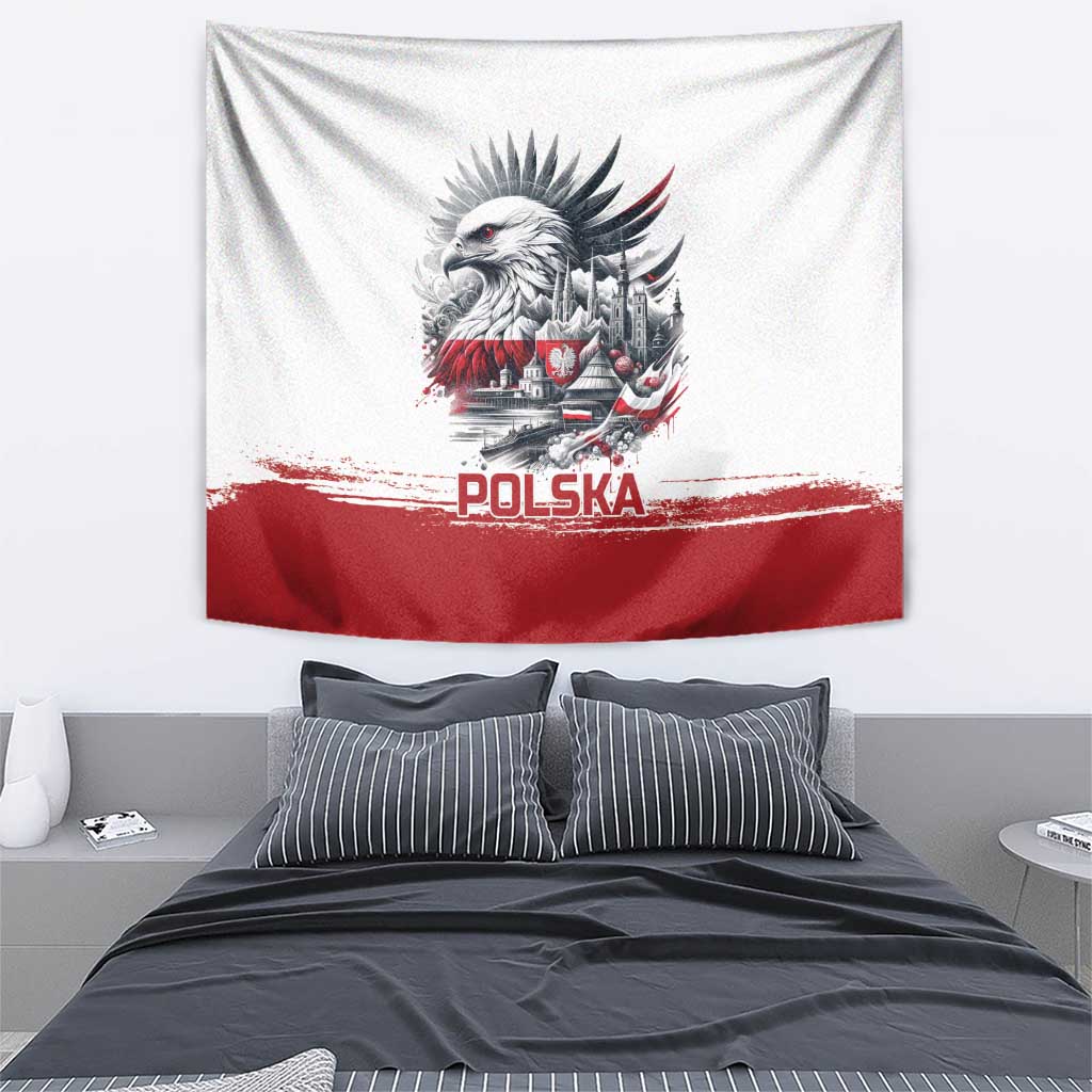 Poland Independence Day Tapestry Polska Eagle Proud To Be Polish - Wonder Print Shop