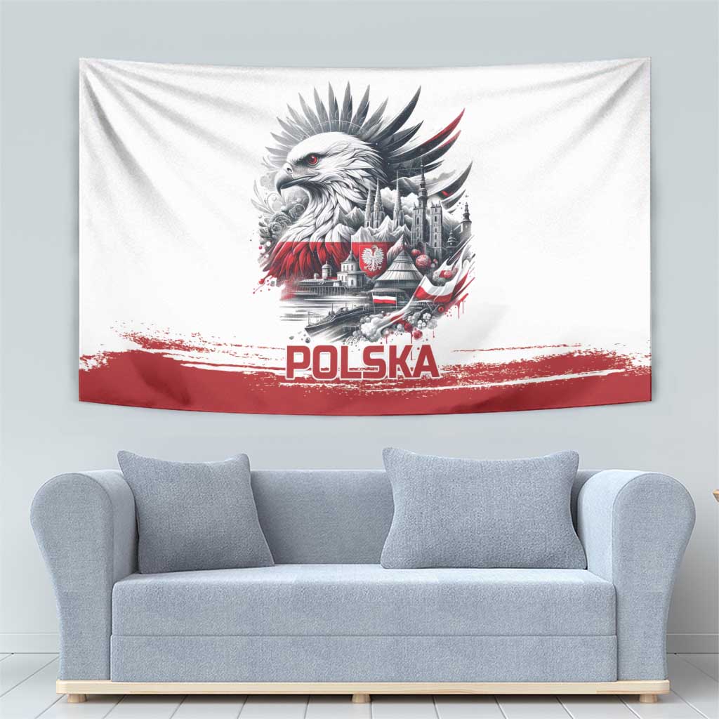 Poland Independence Day Tapestry Polska Eagle Proud To Be Polish - Wonder Print Shop