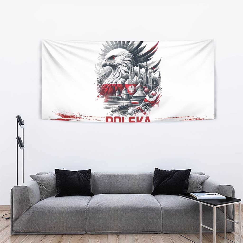 Poland Independence Day Tapestry Polska Eagle Proud To Be Polish - Wonder Print Shop