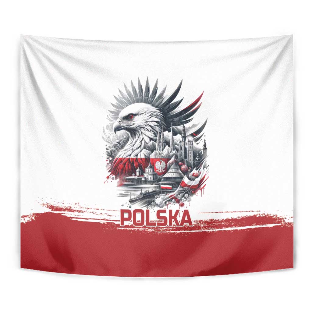 Poland Independence Day Tapestry Polska Eagle Proud To Be Polish - Wonder Print Shop