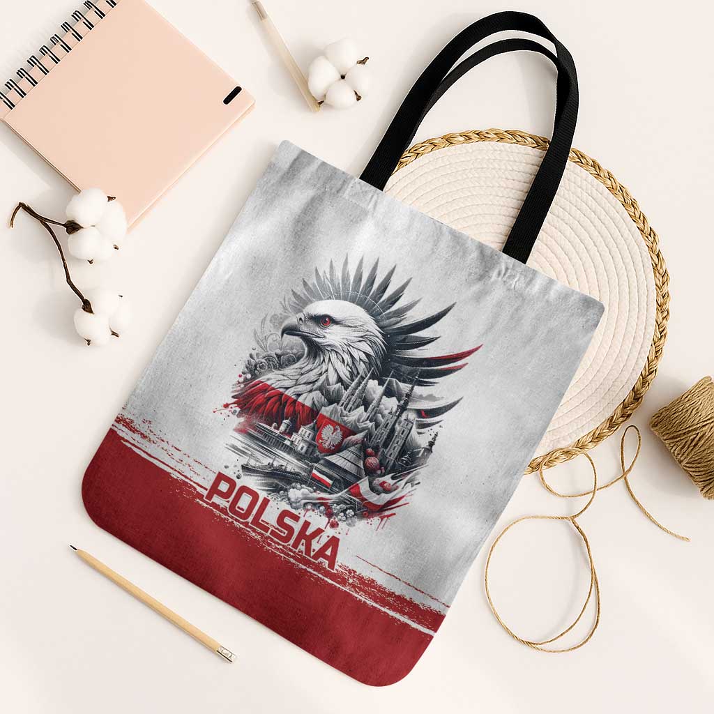 Poland Independence Day Tote Bag Polska Eagle Proud To Be Polish - Wonder Print Shop