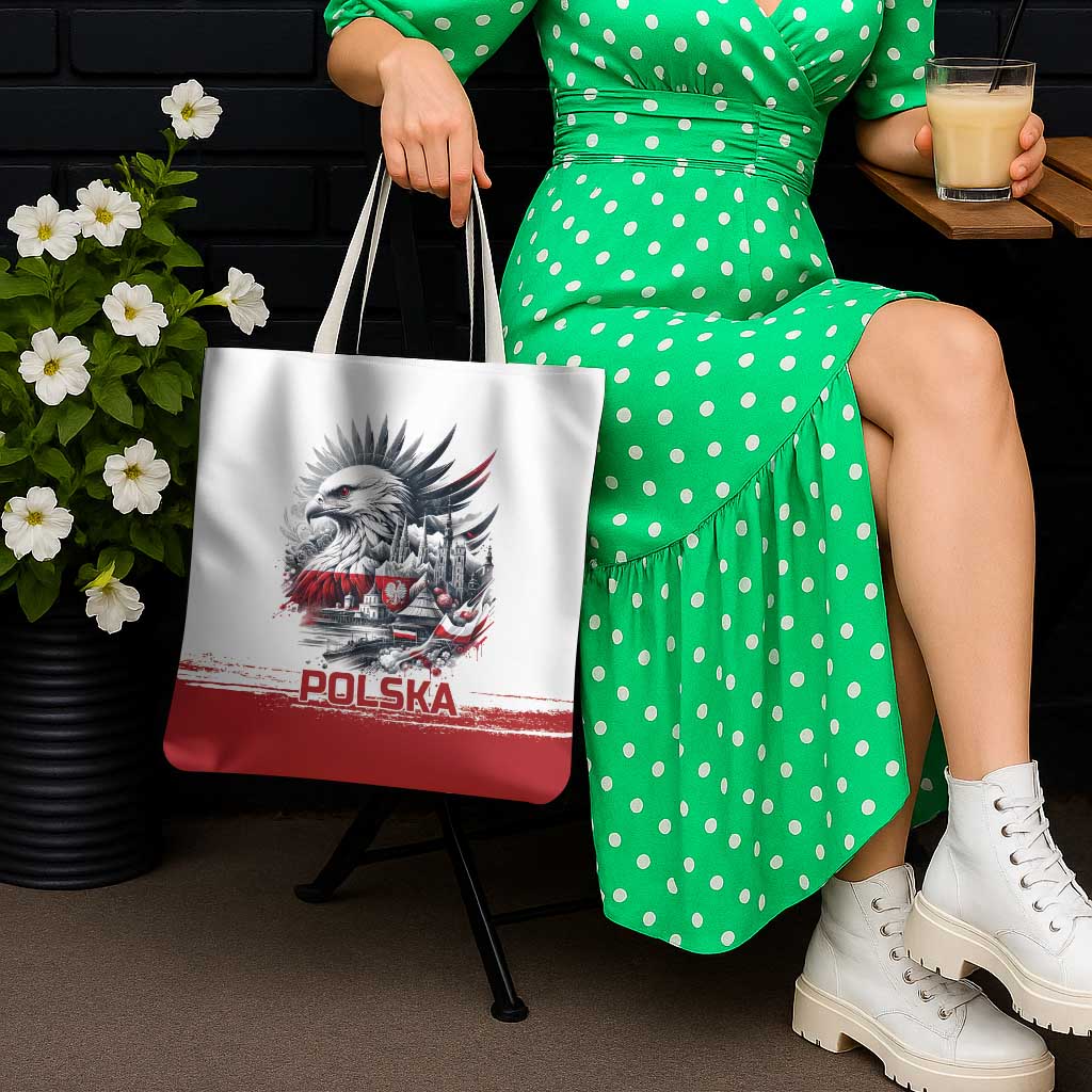 Poland Independence Day Tote Bag Polska Eagle Proud To Be Polish - Wonder Print Shop