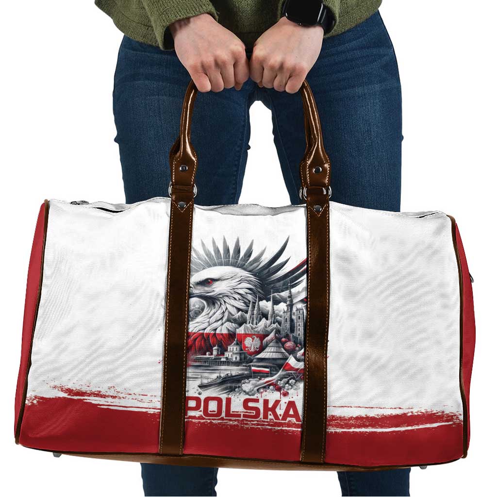Poland Independence Day Travel Bag Polska Eagle Proud To Be Polish - Wonder Print Shop
