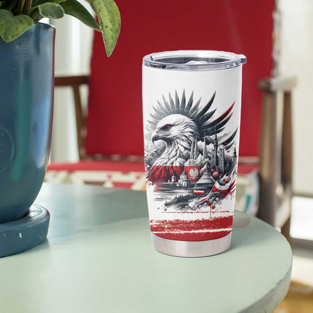 Poland Independence Day Tumbler Cup Polska Eagle Proud To Be Polish - Wonder Print Shop