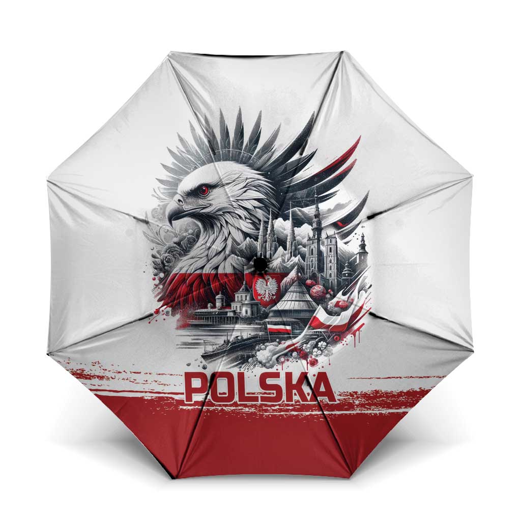 Poland Independence Day Umbrella Polska Eagle Proud To Be Polish - Wonder Print Shop