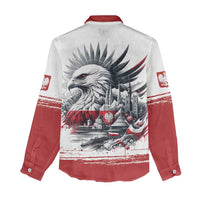 Poland Independence Day Women Casual Shirt Polska Eagle Proud To Be Polish - Wonder Print Shop