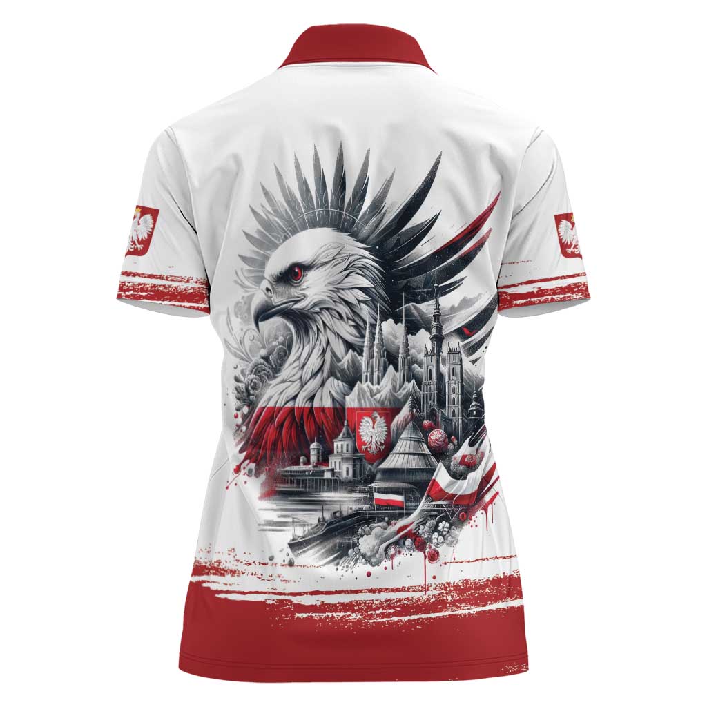 Poland Independence Day Women Polo Shirt Polska Eagle Proud To Be Polish - Wonder Print Shop
