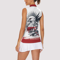 Poland Independence Day Women Sleeveless Polo Shirt Polska Eagle Proud To Be Polish - Wonder Print Shop