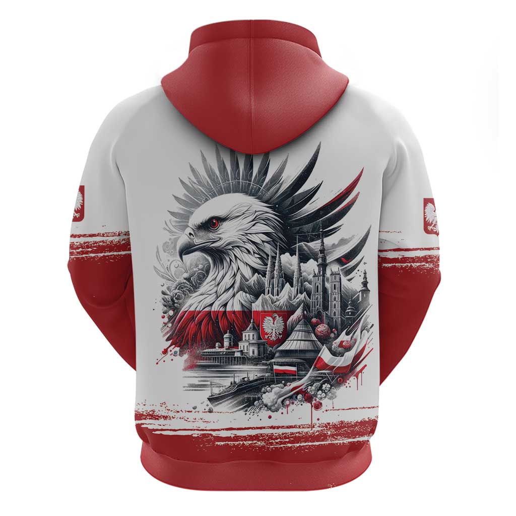Poland Independence Day Zip Hoodie Polska Eagle Proud To Be Polish - Wonder Print Shop