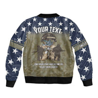 Personalized Veterans Day 2024 Bomber Jacket U.S Veterans Proud Dad - Wonder Print Shop