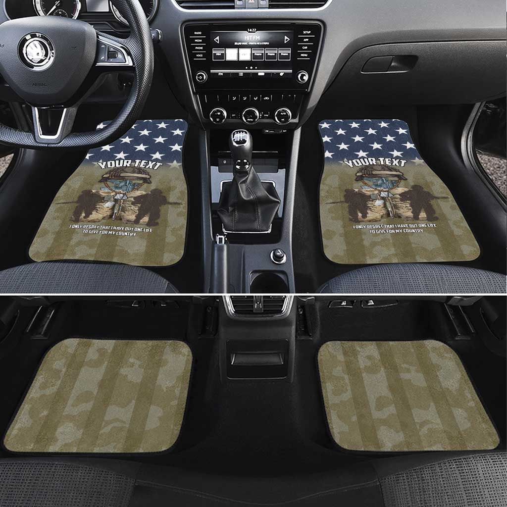 Personalized Veterans Day 2024 Car Mats U.S Veterans Proud Dad - Wonder Print Shop
