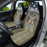 Personalized Veterans Day 2024 Car Seat Cover U.S Veterans Proud Dad - Wonder Print Shop