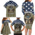 Personalized Veterans Day 2024 Family Matching Long Sleeve Bodycon Dress and Hawaiian Shirt U.S Veterans Proud Dad - Wonder Print Shop