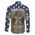 Personalized Veterans Day 2024 Family Matching Long Sleeve Bodycon Dress and Hawaiian Shirt U.S Veterans Proud Dad - Wonder Print Shop