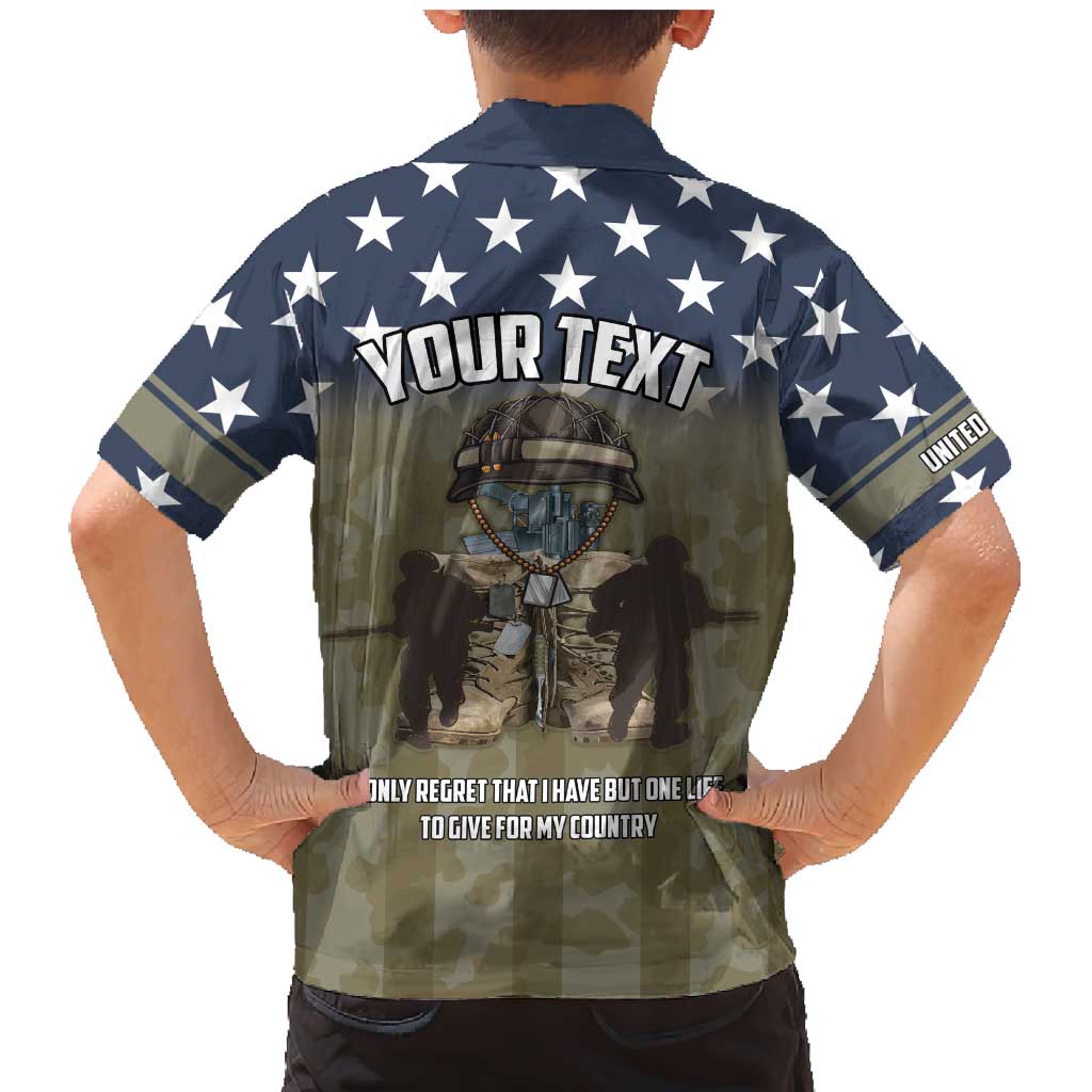 Personalized Veterans Day 2024 Family Matching Mermaid Dress and Hawaiian Shirt U.S Veterans Proud Dad - Wonder Print Shop