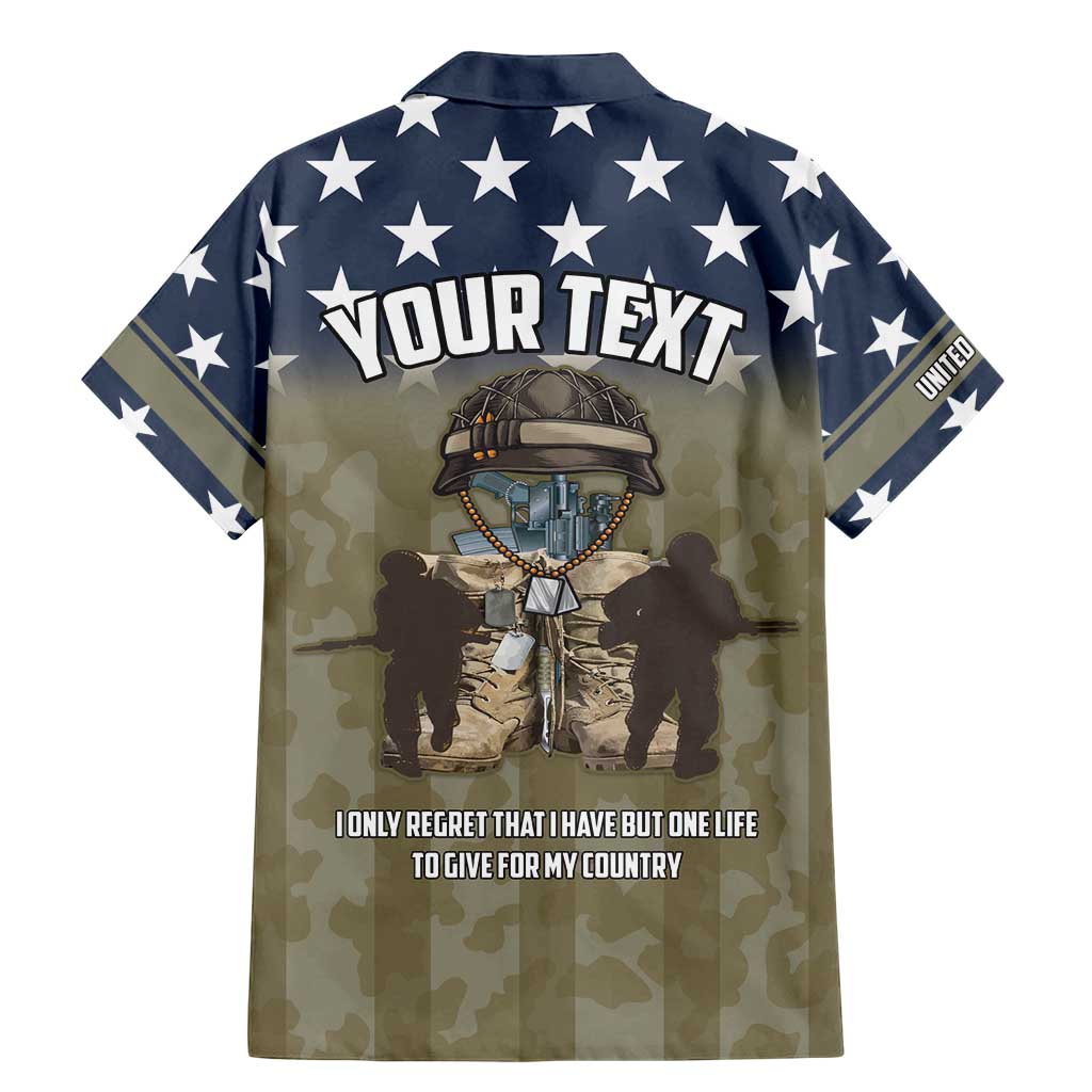 Personalized Veterans Day 2024 Family Matching Mermaid Dress and Hawaiian Shirt U.S Veterans Proud Dad - Wonder Print Shop
