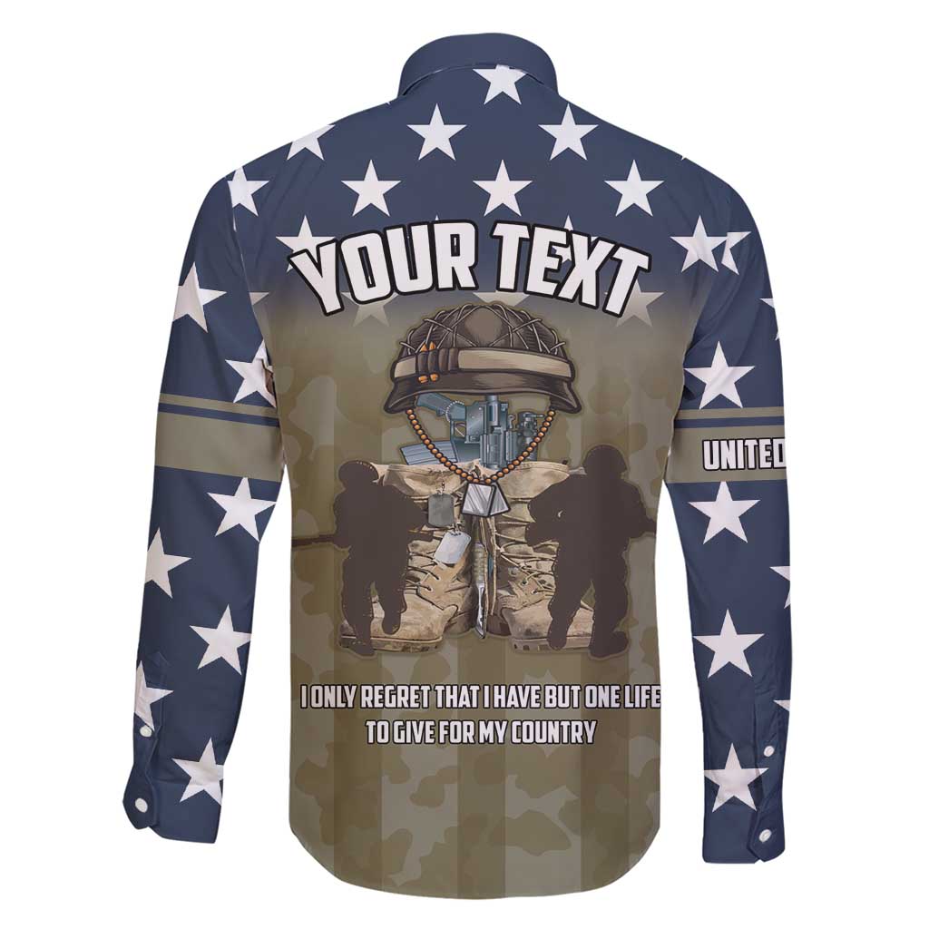 Personalized Veterans Day 2024 Family Matching Short Sleeve Bodycon Dress and Hawaiian Shirt U.S Veterans Proud Dad - Wonder Print Shop