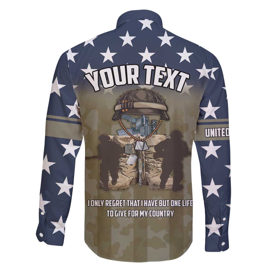Personalized Veterans Day 2024 Family Matching Tank Maxi Dress and Hawaiian Shirt U.S Veterans Proud Dad - Wonder Print Shop