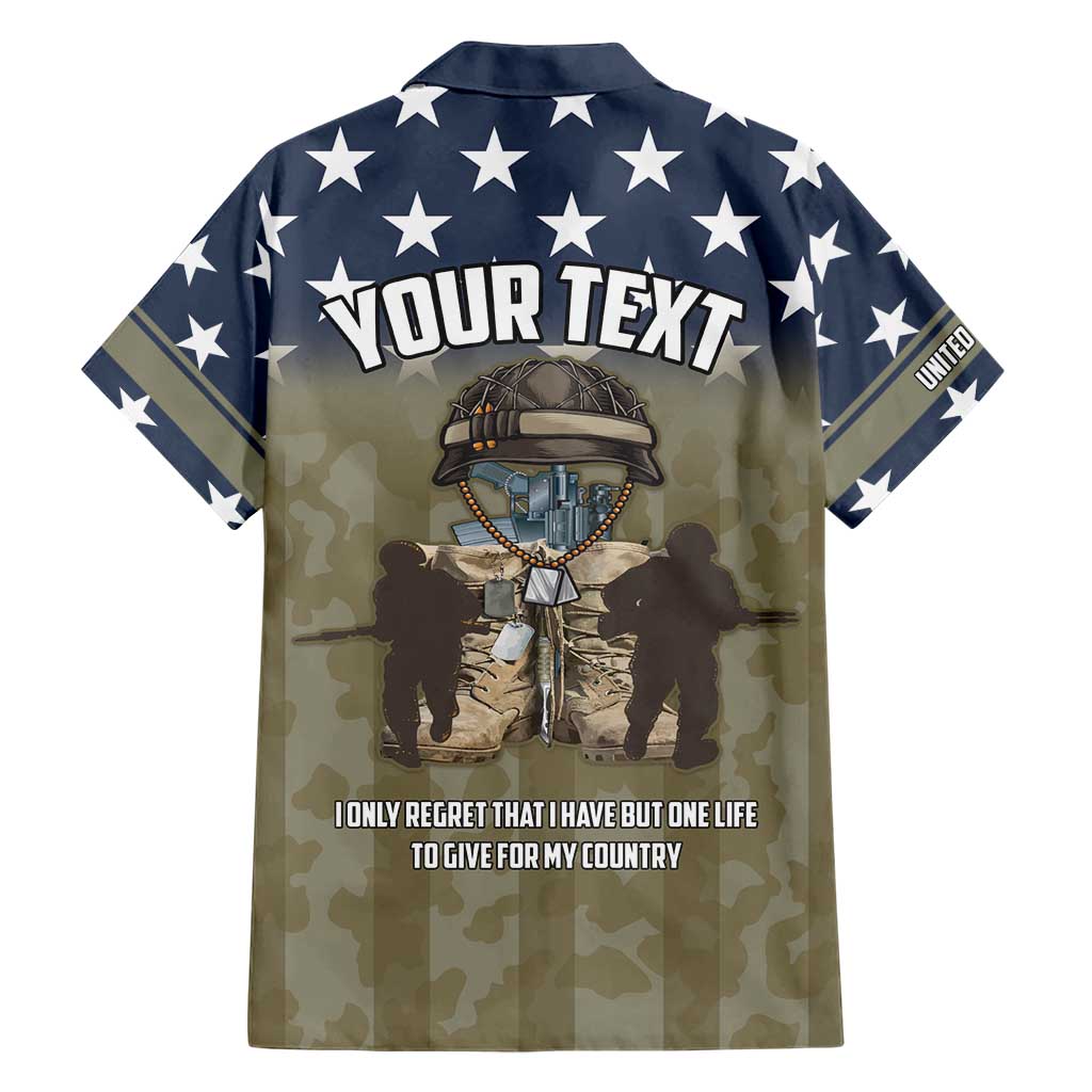 Personalized Veterans Day 2024 Hawaiian Shirt U.S Veterans Proud Dad - Wonder Print Shop