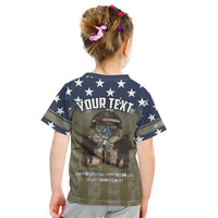 Personalized Veterans Day 2024 Kid T Shirt U.S Veterans Proud Dad - Wonder Print Shop