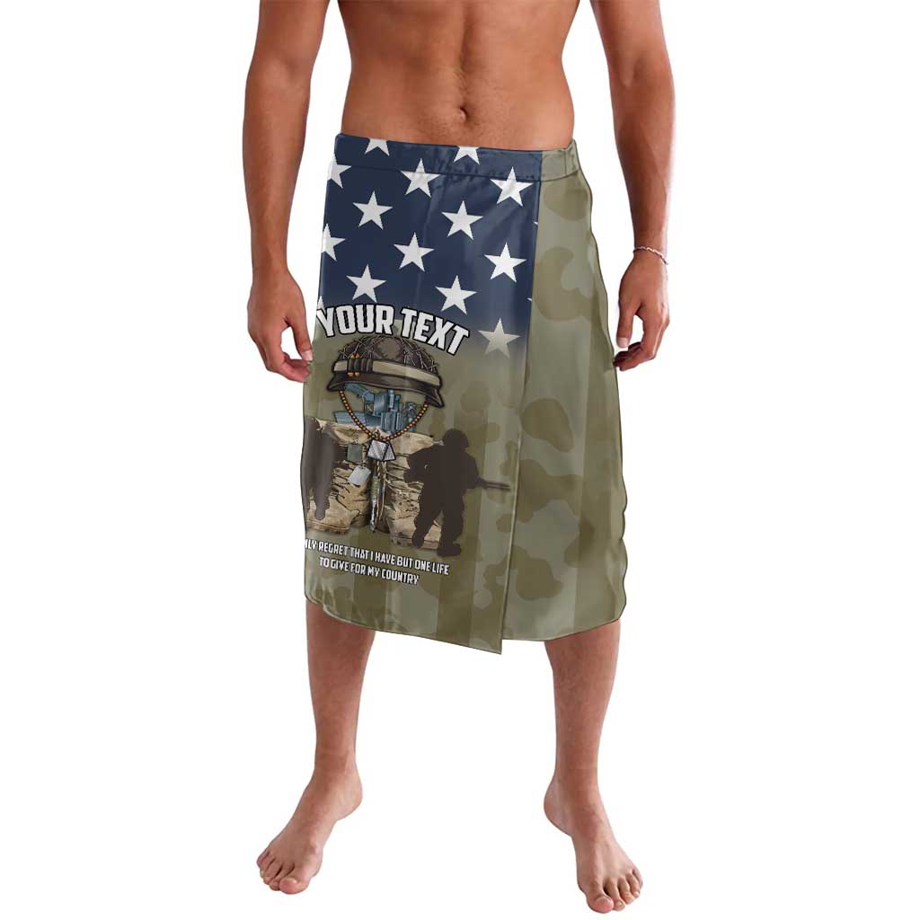 Personalized Veterans Day 2024 Lavalava U.S Veterans Proud Dad - Wonder Print Shop