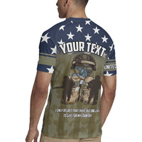 Personalized Veterans Day 2024 Rugby Jersey U.S Veterans Proud Dad - Wonder Print Shop