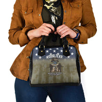Personalized Veterans Day 2024 Shoulder Handbag U.S Veterans Proud Dad