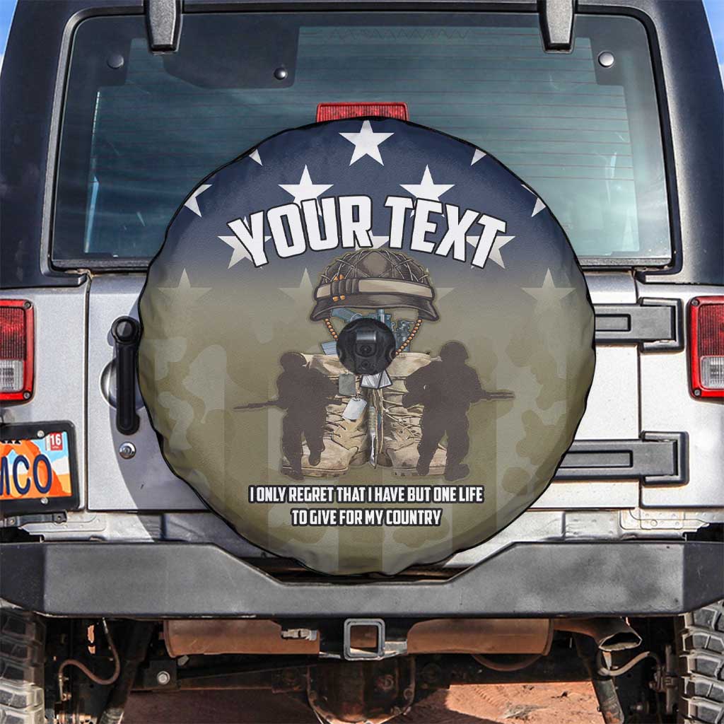Personalized Veterans Day 2024 Spare Tire Cover U.S Veterans Proud Dad - Wonder Print Shop