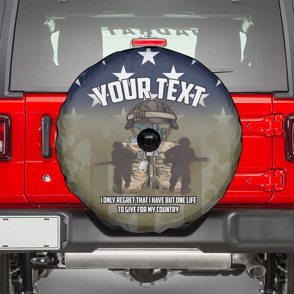 Personalized Veterans Day 2024 Spare Tire Cover U.S Veterans Proud Dad - Wonder Print Shop