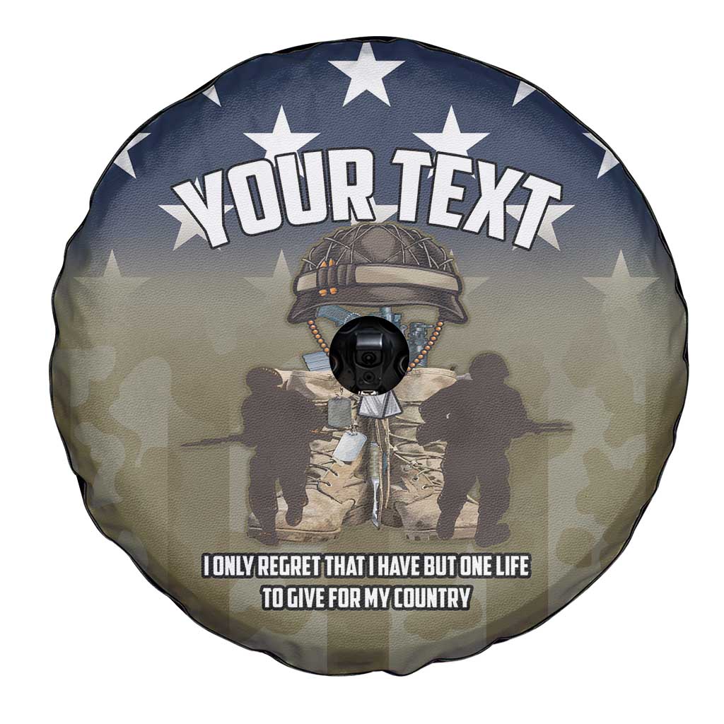 Personalized Veterans Day 2024 Spare Tire Cover U.S Veterans Proud Dad - Wonder Print Shop