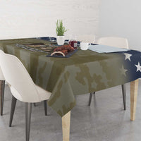 Personalized Veterans Day 2024 Tablecloth U.S Veterans Proud Dad - Wonder Print Shop