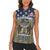 Personalized Veterans Day 2024 Women Sleeveless Polo Shirt U.S Veterans Proud Dad - Wonder Print Shop