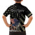 Custom Remembrance Day Family Matching Long Sleeve Bodycon Dress and Hawaiian Shirt American Eagle With USA Flags - Wonder Print Shop