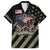 Custom Remembrance Day Family Matching Long Sleeve Bodycon Dress and Hawaiian Shirt American Eagle With USA Flags - Wonder Print Shop