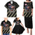Custom Remembrance Day Family Matching Puletasi and Hawaiian Shirt American Eagle With USA Flags - Wonder Print Shop