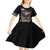 Custom Remembrance Day Kid Short Sleeve Dress American Eagle With USA Flags - Wonder Print Shop