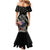 Custom Remembrance Day Mermaid Dress American Eagle With USA Flags - Wonder Print Shop