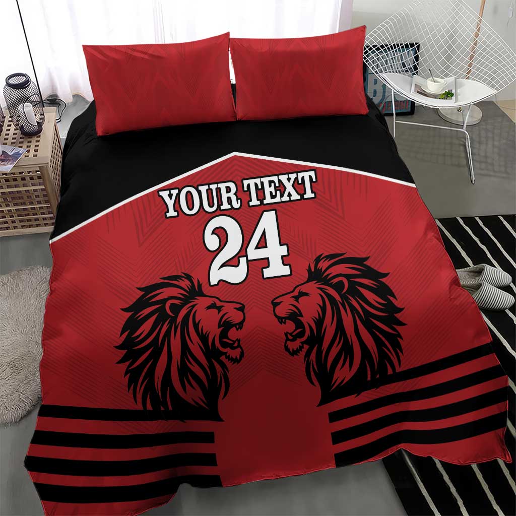 Custom Kenya Rugby Bedding Set African Lion Unique Style - Wonder Print Shop