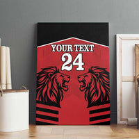 Custom Kenya Rugby Canvas Wall Art African Lion Unique Style - Wonder Print Shop