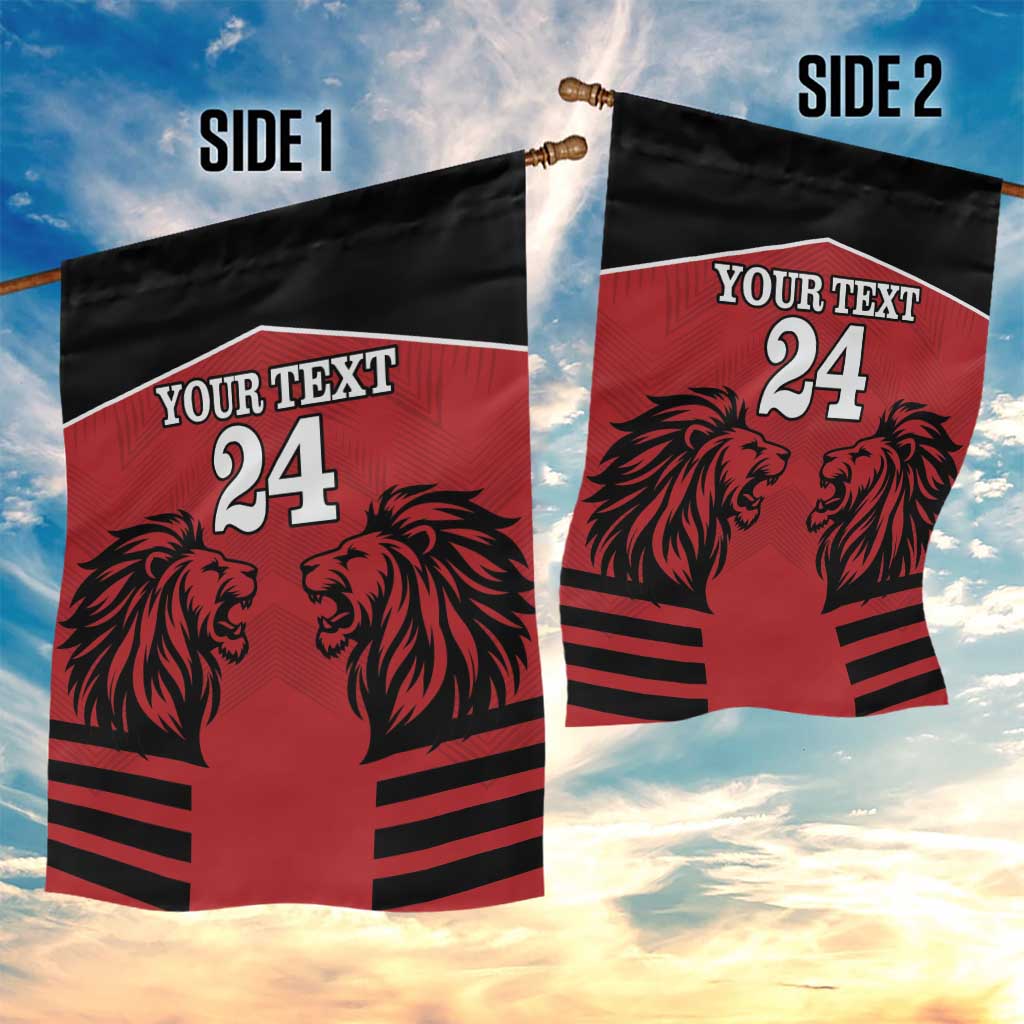 Custom Kenya Rugby Garden Flag African Lion Unique Style - Wonder Print Shop