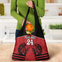 Custom Kenya Rugby Grocery Bag African Lion Unique Style