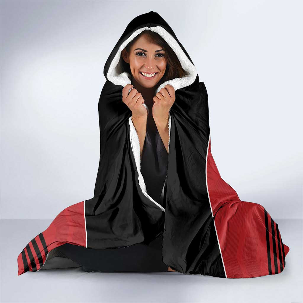 Custom Kenya Rugby Hooded Blanket African Lion Unique Style