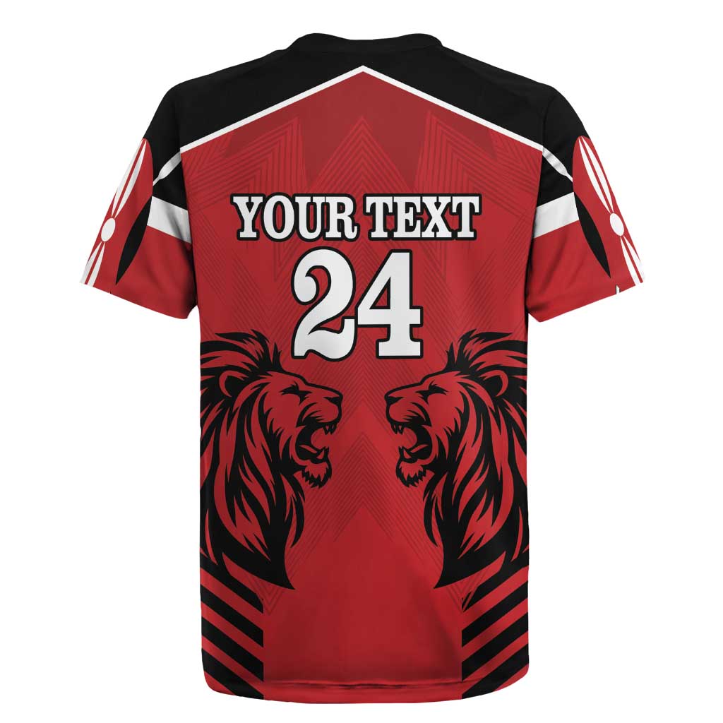 Custom Kenya Rugby Rugby Jersey African Lion Unique Style - Wonder Print Shop