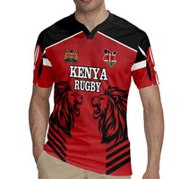 Custom Kenya Rugby Rugby Jersey African Lion Unique Style - Wonder Print Shop