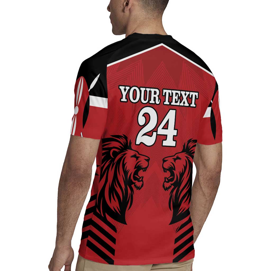 Custom Kenya Rugby Rugby Jersey African Lion Unique Style - Wonder Print Shop
