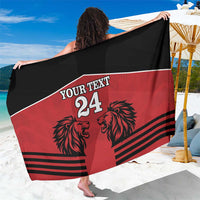 Custom Kenya Rugby Sarong African Lion Unique Style - Wonder Print Shop