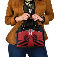 Custom Kenya Rugby Shoulder Handbag African Lion Unique Style