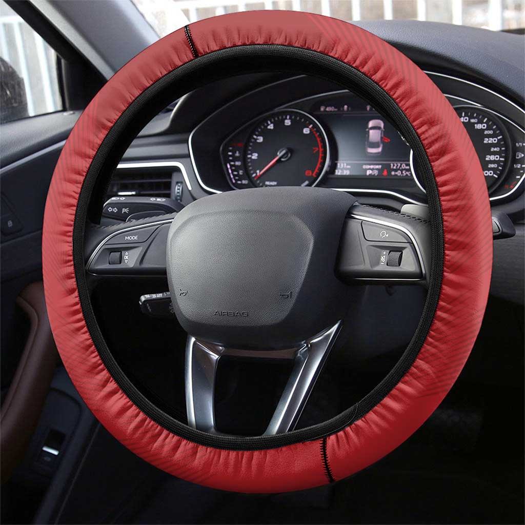 Kenya Rugby Steering Wheel Cover African Lion Unique Style - Wonder Print Shop