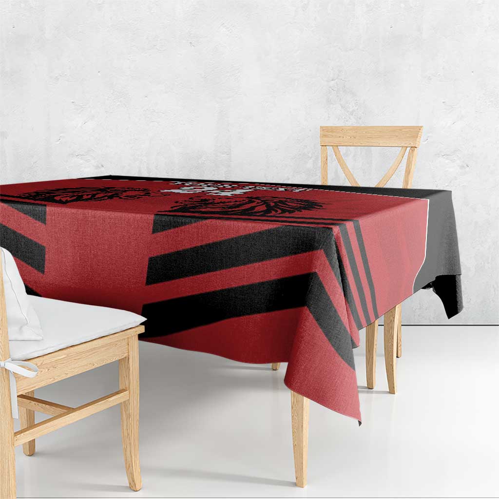 Custom Kenya Rugby Tablecloth African Lion Unique Style - Wonder Print Shop