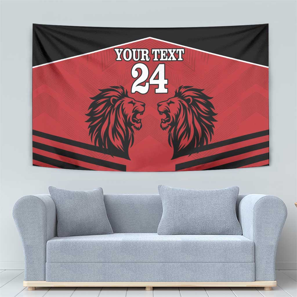 Custom Kenya Rugby Tapestry African Lion Unique Style - Wonder Print Shop